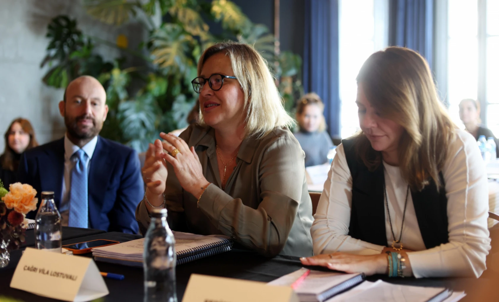 'Şehrazat' dizisinin okuma provası yapıldı