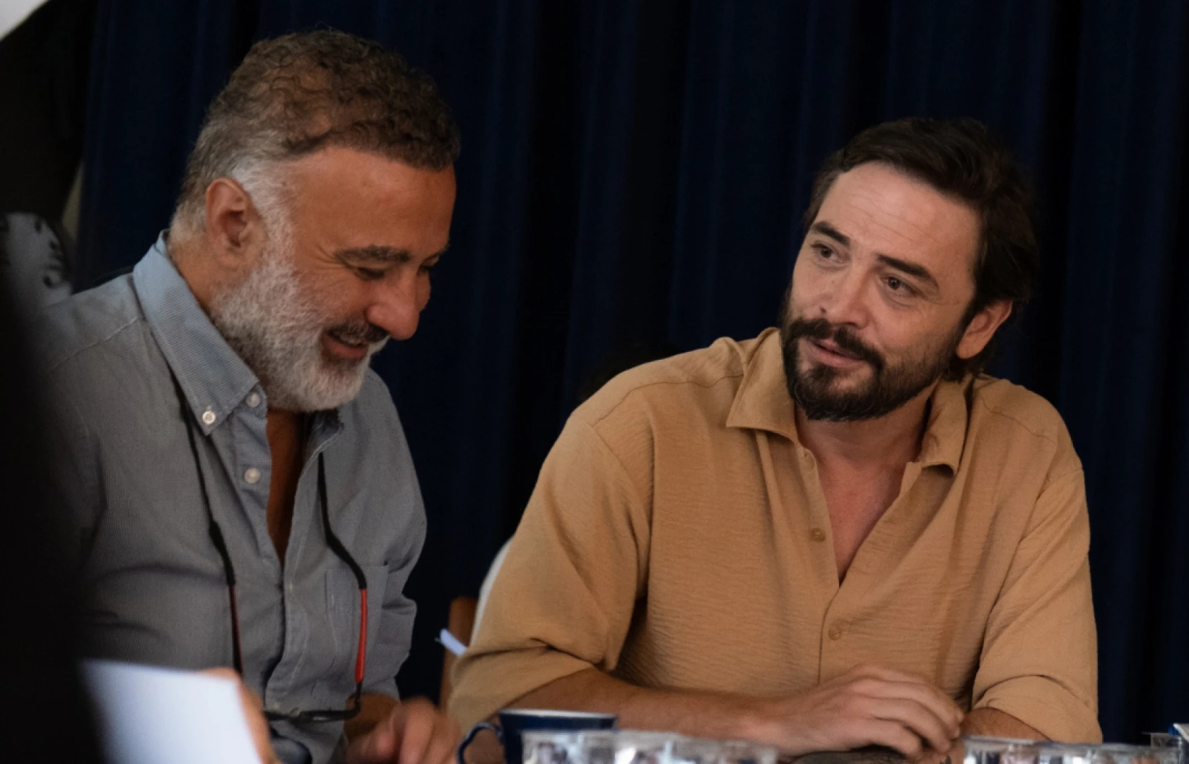 Efsane filminin bol kahkahalı okuma provası