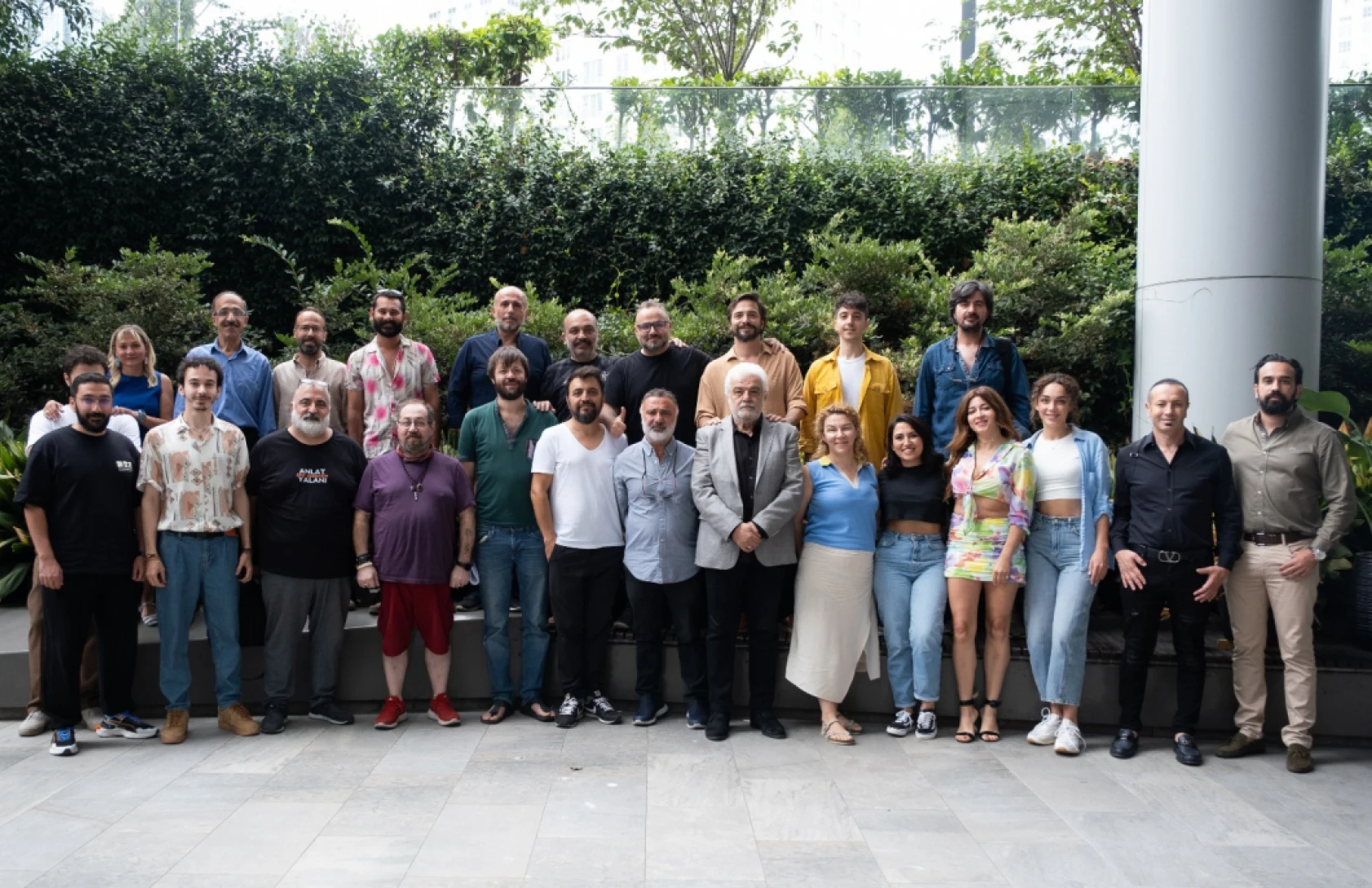 Efsane filminin bol kahkahalı okuma provası