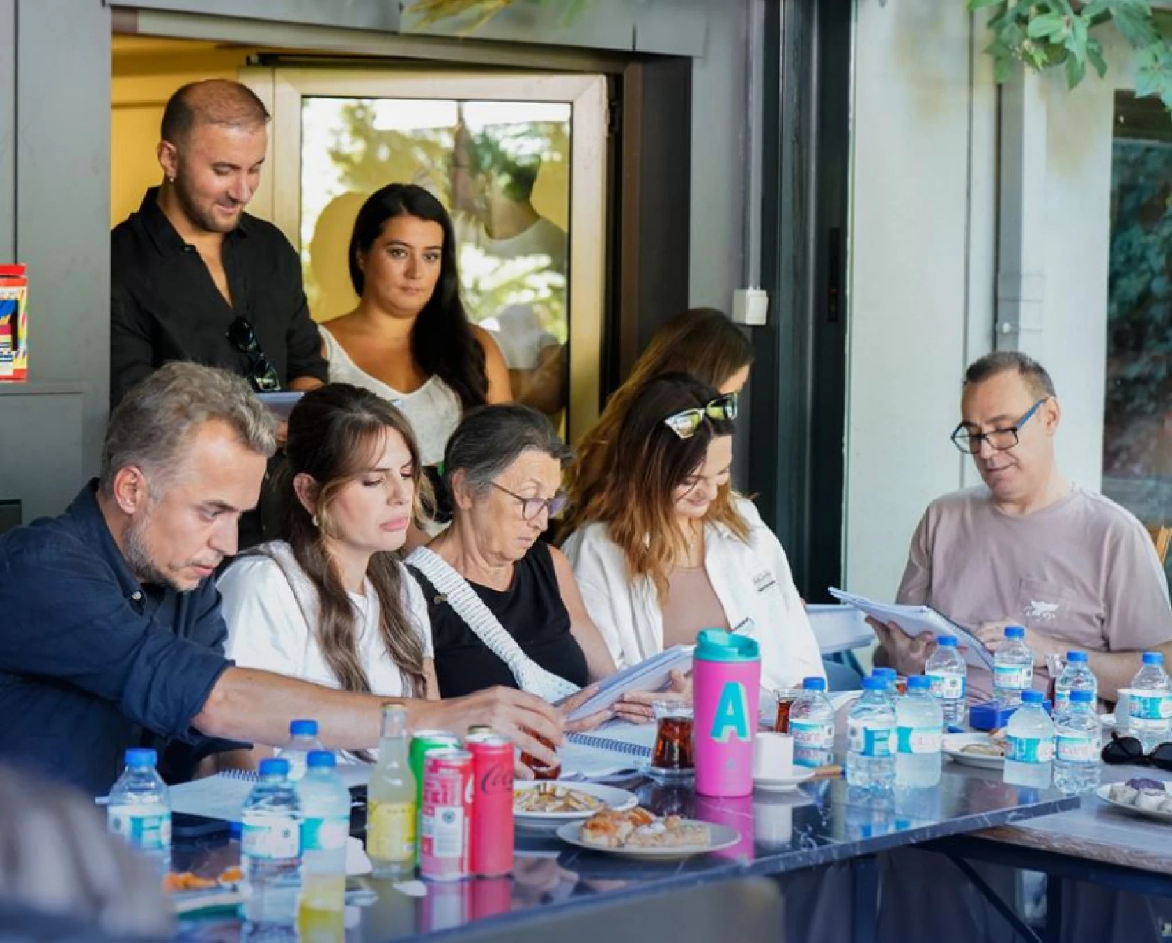 Kirli Sepeti'nin okuma provası yapıldı