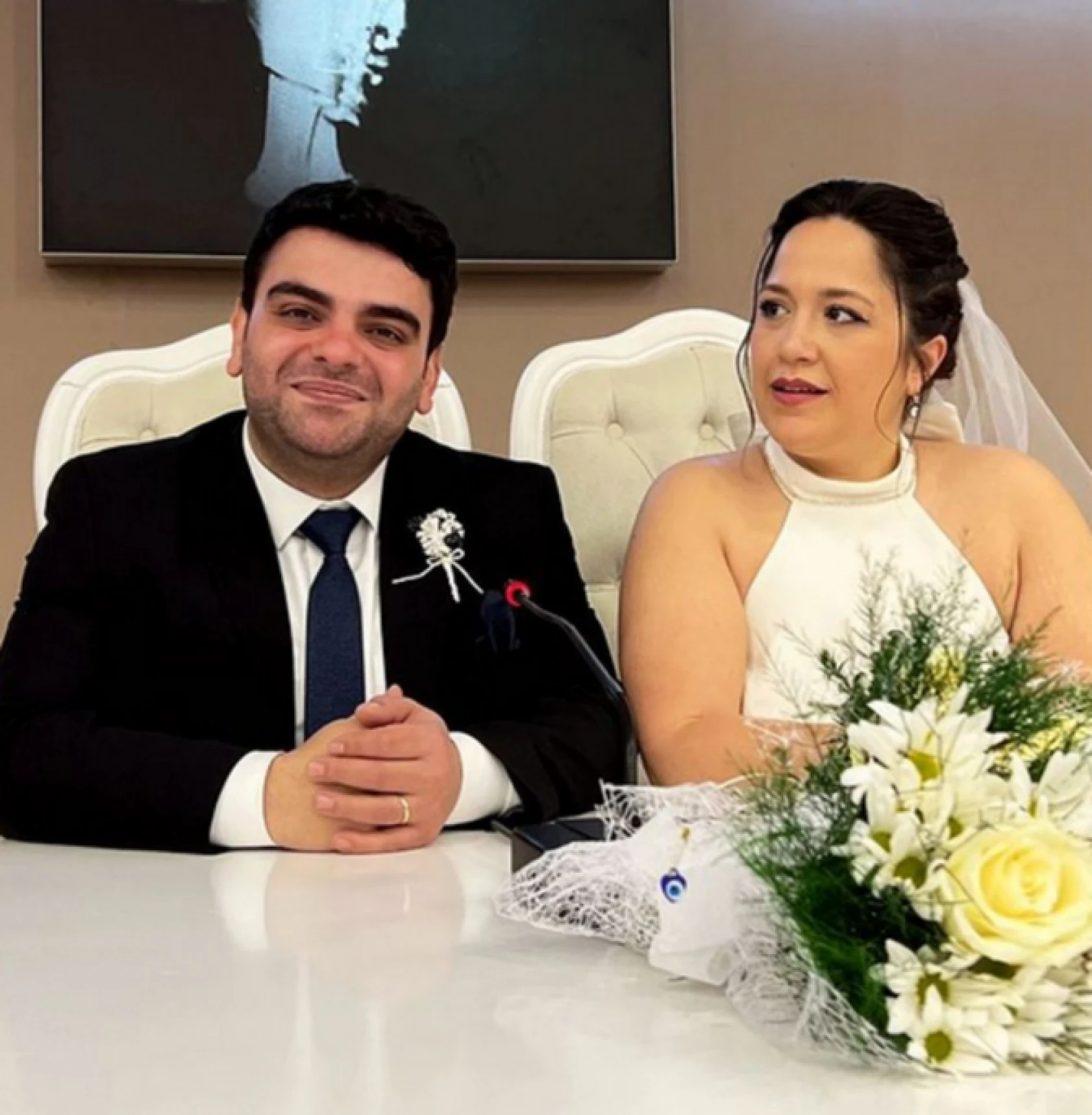 Talha Karcı ile Didem Ruhi evlendi