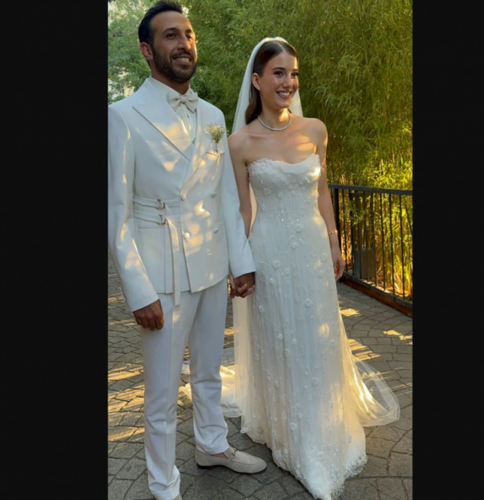 Ersin Arıcı ve Beril Pozam evlendi İşte düğünden kareler…