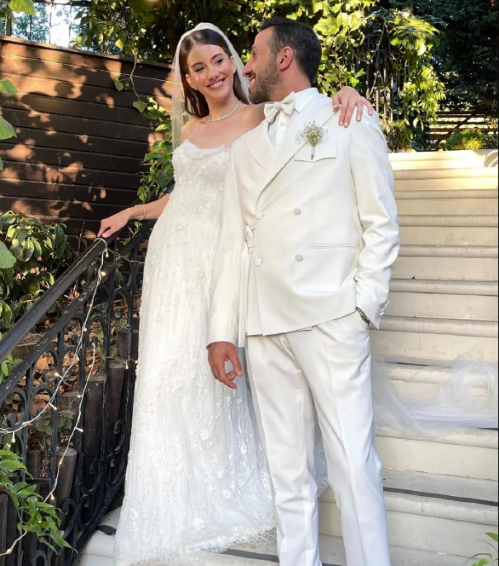 Ersin Arıcı ve Beril Pozam evlendi İşte düğünden kareler…