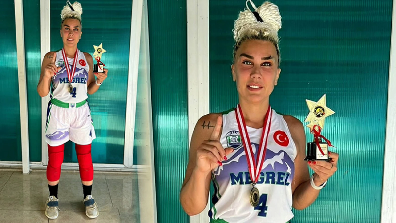Kemer Basketbol Turnuvası'nın en değerli oyuncusu Banu Karadağlı