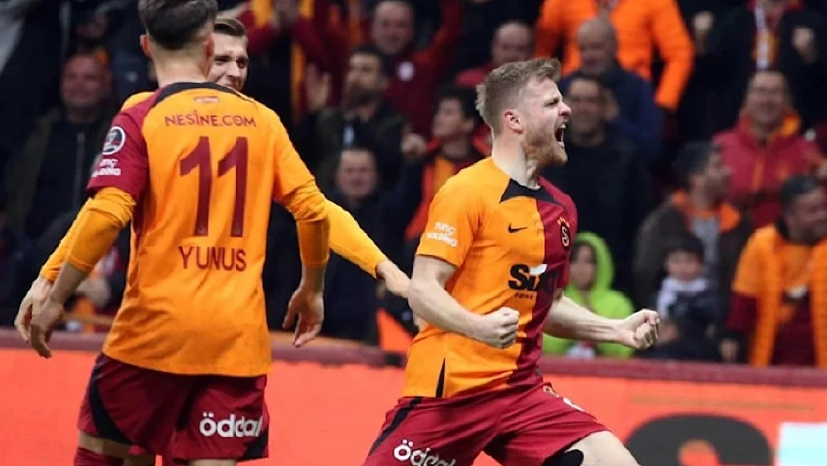 Galatasaray zor da olsa kazandı, galibiyet serisi 9 maça çıktı