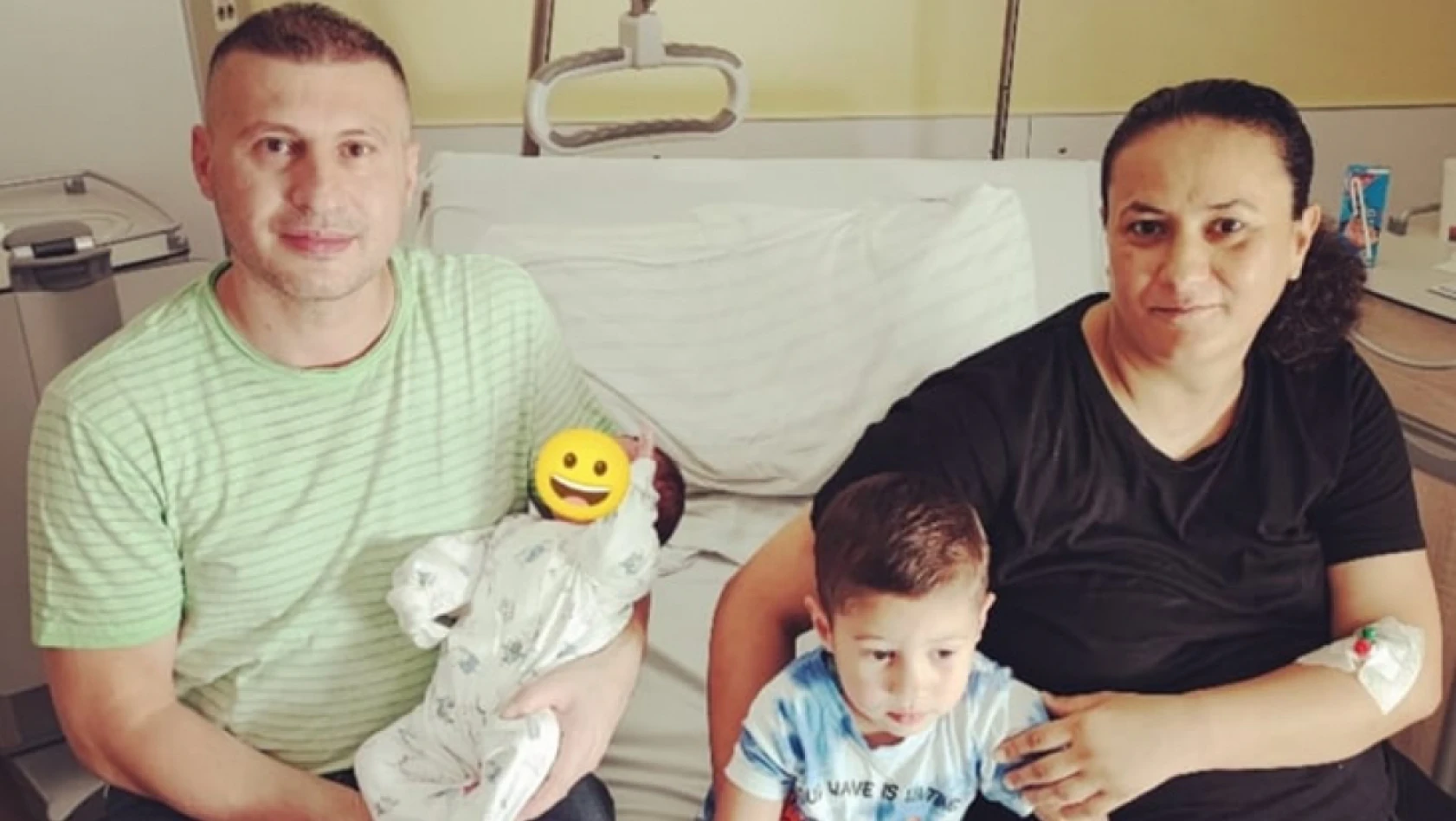 Gazeteci Yılmaz Adıyaman, ikinci kez baba oldu