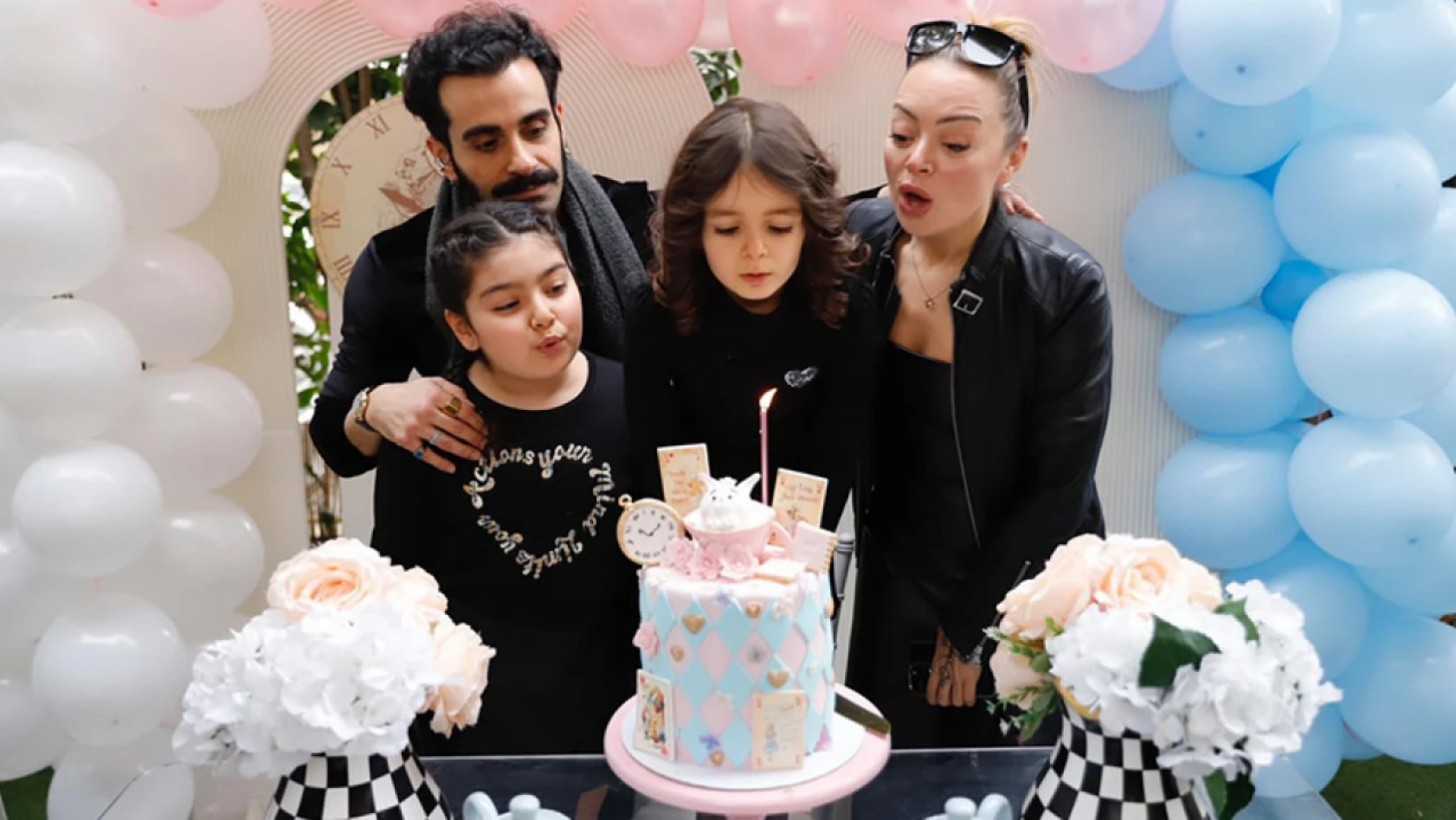 Gökhan Türkmen, kızı Leyla Ada'nın doğum gününü kutladı