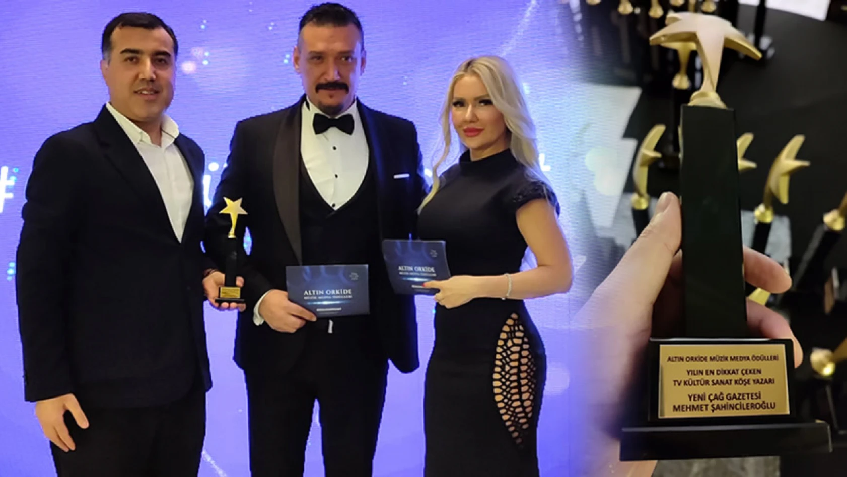 Mehmet Şahincileroğlu'na 'Altın Orkide' ödülü