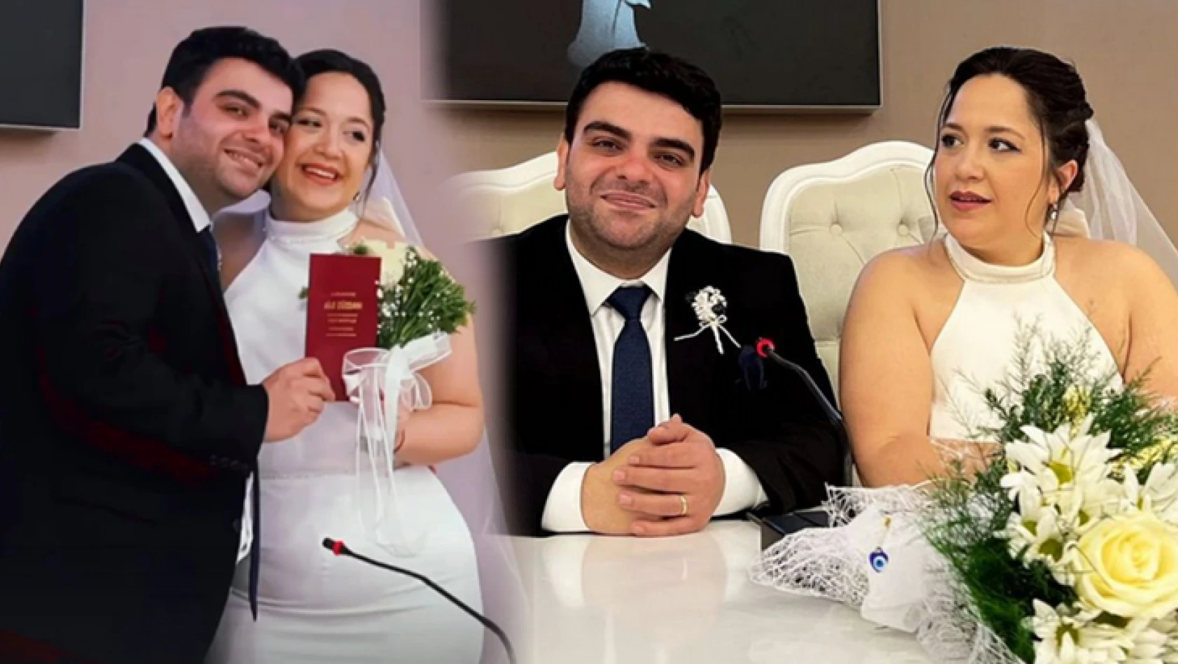 Oyuncu çift Talha Karcı ile Didem Ruhi evlendi