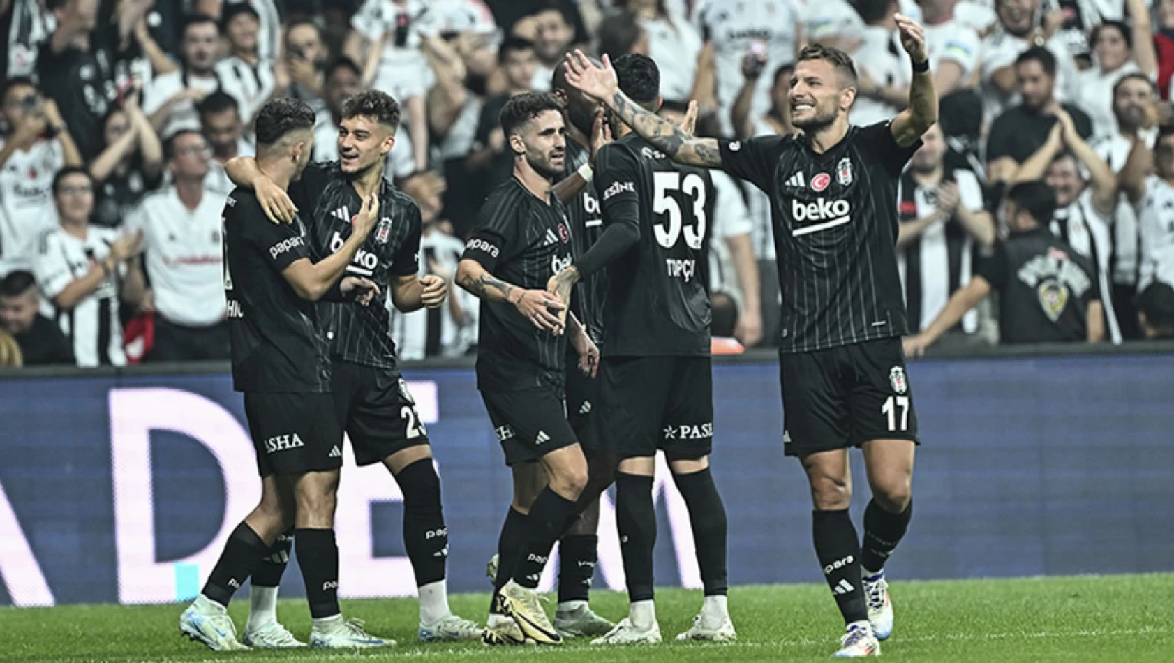 Beşiktaş, Lugano'yu farklı yenerek Avrupa Ligi'ne katılmayı başardı