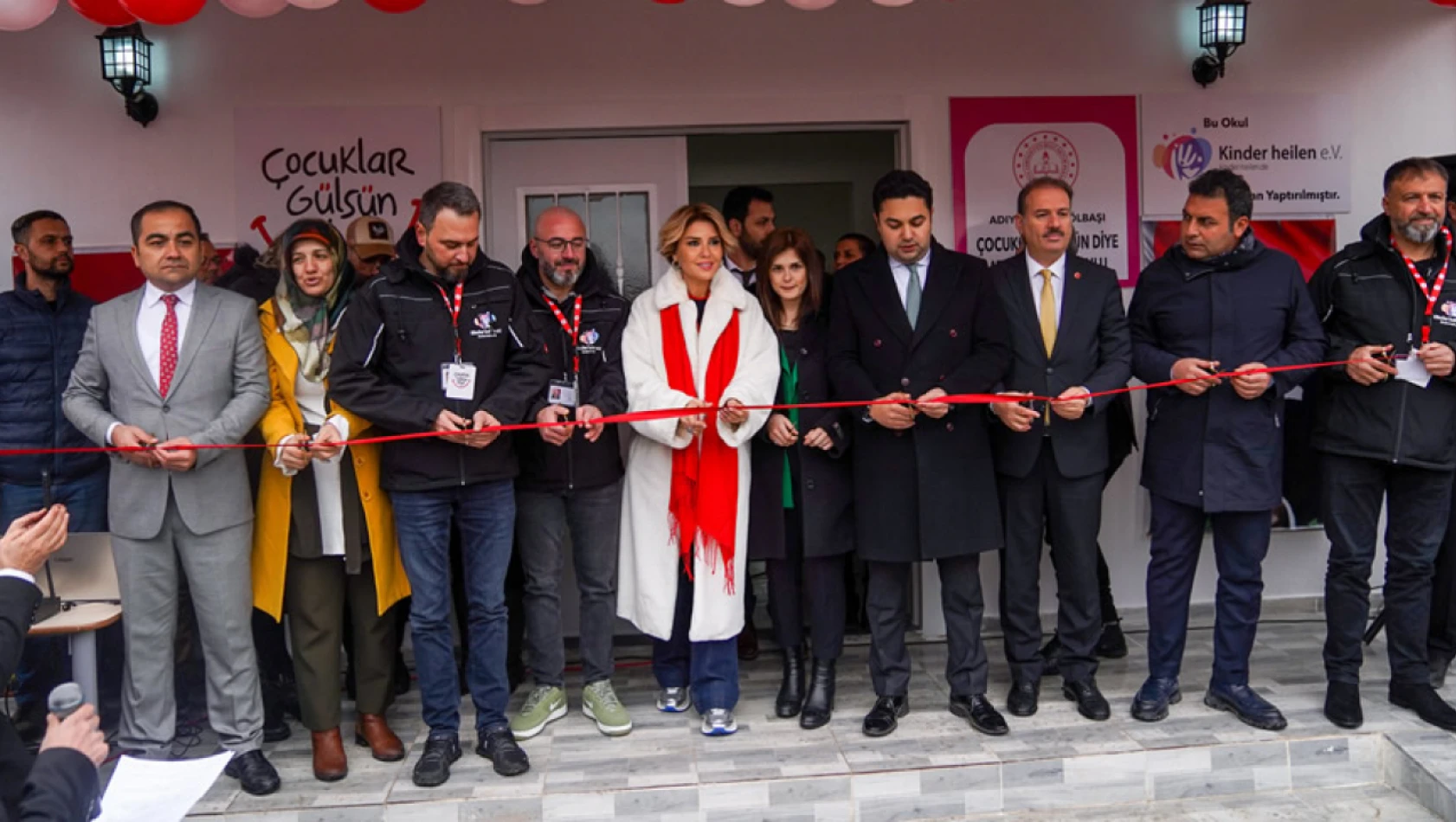 Çocuklar Gülsün Diye Derneği'nin 51. anaokulu, Adıyaman Gölbaşı'nda açıldı