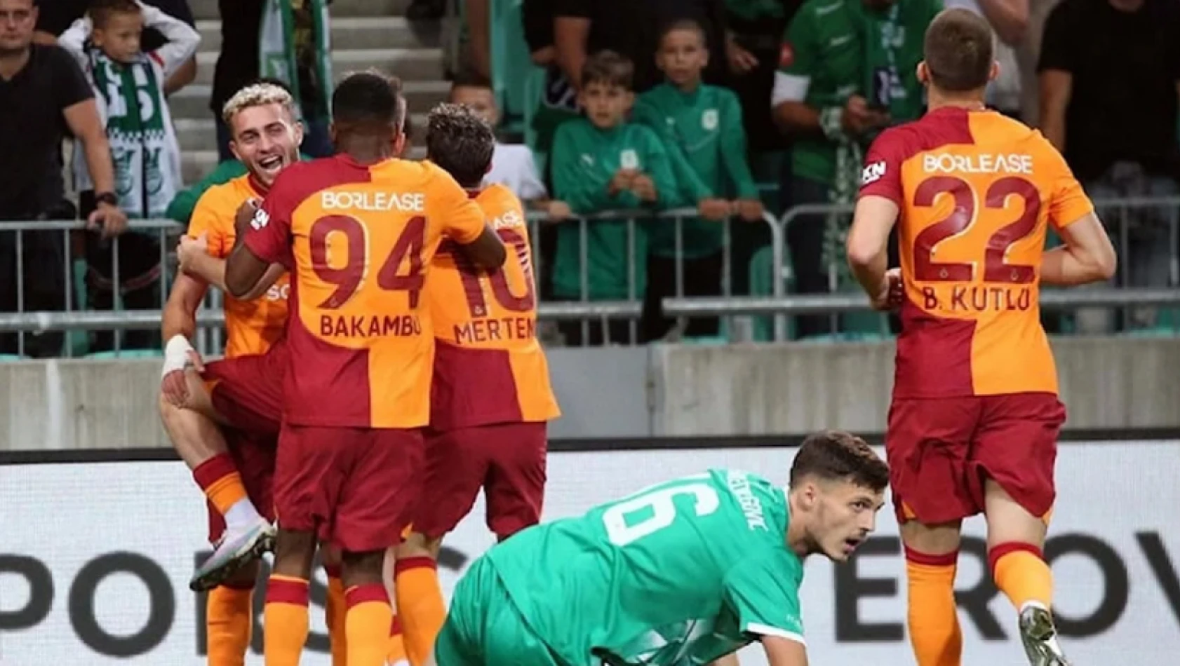 Galatasaray, Olimpija Ljubljana'yı deplasmanda farklı yenerek tur kapısını araladı