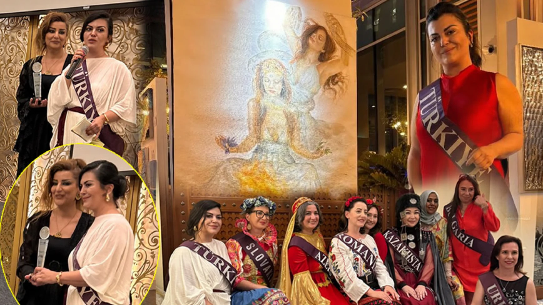 Ressam Pınar Tuba Biçmen’den Dubai çıkarması! Türkiye’yi başarıyla temsil etti!