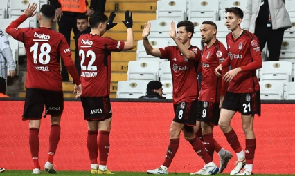 Beşiktaş, Türkiye Kupası'nda Eyüpspor'u 4 golle devirdi