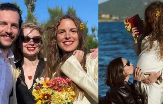 Aksel Bonfil ve Lara Di Lara evlendi