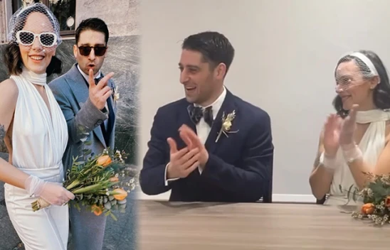 Bora Akkaş ile Oben Alkan, Milano'da evlendi