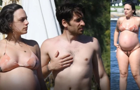 Bora Akkaş ve eşi tatilde! Karpuz aşerdi!