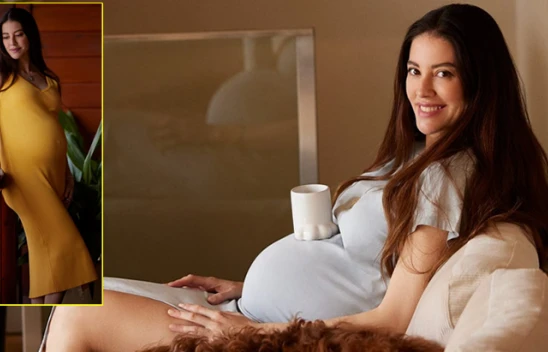 Doğumuna günler kalan Başak Dizer, karnı burnunda pozlarını paylaştı