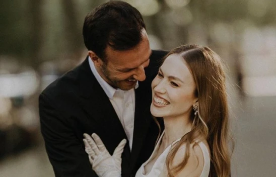 Duygu Özaslan ve Can Maxim Mutaf, Paris'te evlendi