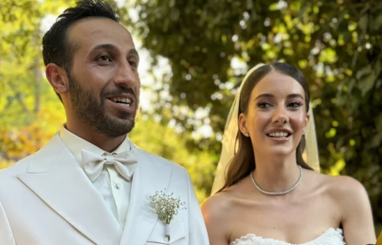 Ersin Arıcı ve Beril Pozam evlendi İşte düğünden kareler…