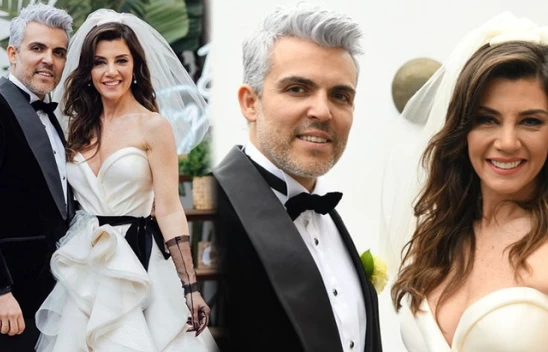 Gökçe Bahadır ile Emir Ersoy evlendi