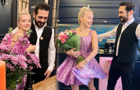 Oyuncu Anıl Çelik ile Bike Başaran nişanlandı