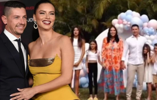 Adriana Lima ve Andre Lemmers'ın bebeklerinin cinsiyeti belli oldu