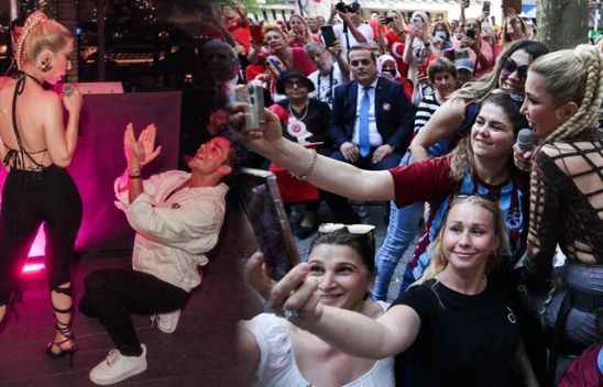 Amerika'da Hande Yener rüzgarı esti