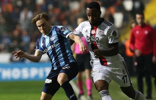 Beşiktaş, deplasmanda Adana Demirspor ile 1-1 berabere kaldı