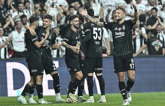 Beşiktaş, Lugano'yu farklı yenerek Avrupa Ligi'ne katılmayı başardı
