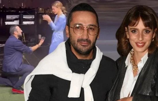 Bestemsu Özdemir'e, Serkan Mehmet Durdu'dan yılbaşında sürpriz evlilik teklifi