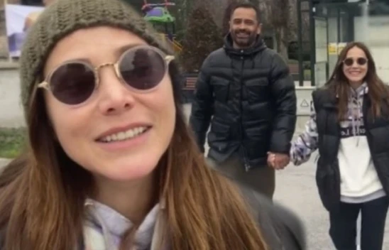 Burçin Terzioğlu ile Umut Duygu, sahil turuna çıktı