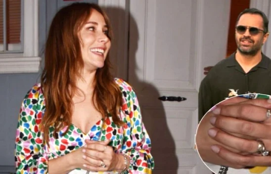 Burçin Terzioğlu'nun tektaşı ve alyansı göründü