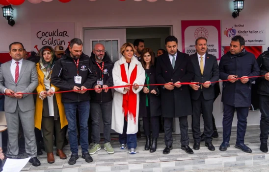 Çocuklar Gülsün Diye Derneği'nin 51. anaokulu, Adıyaman Gölbaşı'nda açıldı
