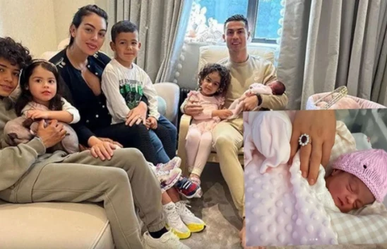 Cristiano Ronaldo-Georgina Rodriguez çiftinin bebeklerinin ismi belli oldu