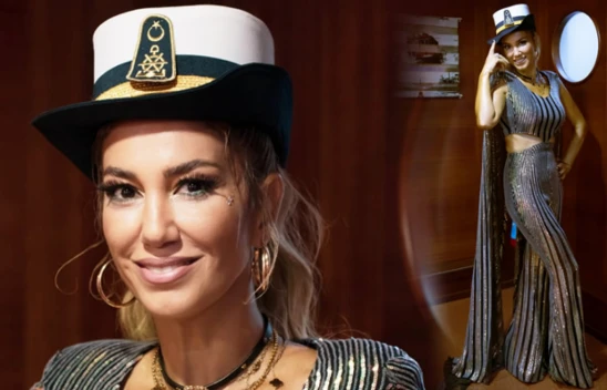 Denizci kepiyle liseli Nadide Sultan