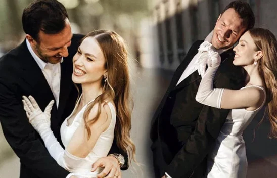 Duygu Özaslan ve Can Maxim Mutaf, Paris'te evlendi