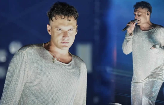 Edis, Almanya konserinde sahnede parladı