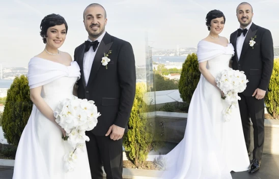 Ezgi Mola ile Mustafa Aksakallı evlendi