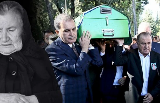 Fatih Terim'in annesi Nuriye Terim son yolculuğuna uğurlandı