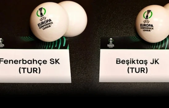 Fenerbahçe ve Beşiktaş'ın, Konferans Ligi grubu ve rakipleri belli oldu