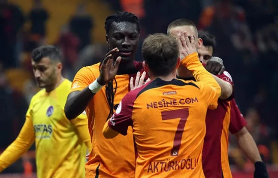 Galatasaray, Türkiye Kupası'ndan son 16 tur biletini tek golle aldı