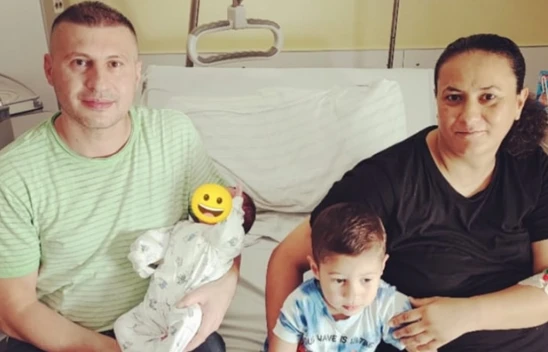 Gazeteci Yılmaz Adıyaman, ikinci kez baba oldu