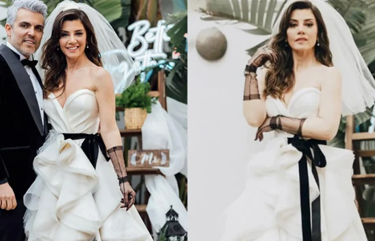 Gökçe Bahadır'ın gelinliğinin fiyatı ortaya çıktı