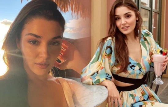 Hande Erçel'e sürpriz takip! Bakın ne karşılık verdi!