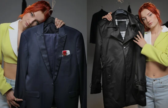 İbrahim Erkal kıyafetlerini eşi, klipte kullanılması için Güliz Ayla'ya verdi