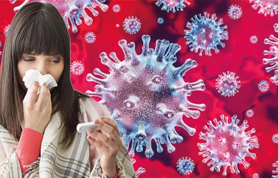 İç içe geçen griple korona virüsün belirtileri birbirine girdi