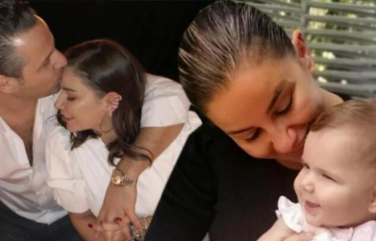İkinci kez hamile olan Merve Özbey'den kızının doğum gününde anlamlı hediye