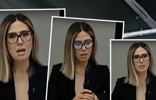 Kayseri'de depreme canlı yayında yakalanan spikeri Şeyda Tuba Çalapverdi'nin zor anları