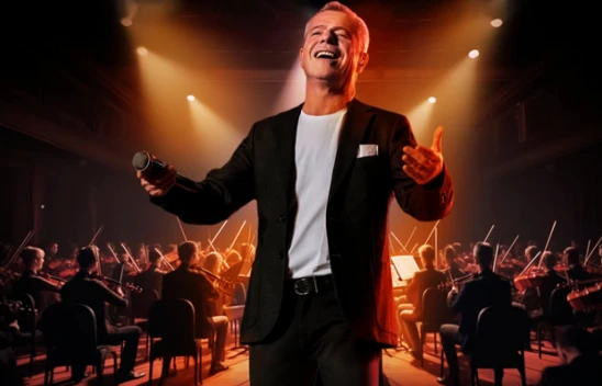 Levent Yüksel, 30. Yıl Senfonik Konser Prömiyeri Harbiye Açıkhava'da